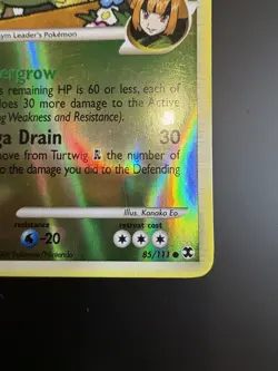 Pokemon TGC 2009 Platinum Rising Rivals Turtwig GL 85/111 Reverse Holo Card LP - Image 5