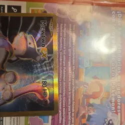 Mewtwo EX Full Art 103/108 Evolutions Ultra Rare Holo 180 HP Pokemon Card - Image 2