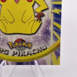 Pikachu #25 Pokemon Topps Card Red Label - LP Condition - Image 5