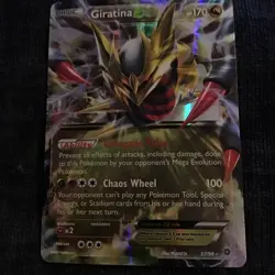 Pokemon Giratina-EX TCG Holo Rare Card Ancient Origins XY 57/98 - Image 1