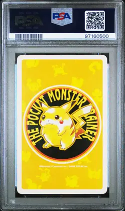 1998 POKEMON YELLOW VERSION PLAYING CARDS 4 OF DIAMONDS #003 VENUSAUR PSA 9 - Image 2