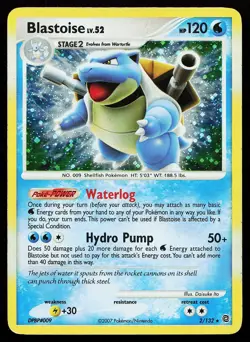 Blastoise 2/132 Holo Rare Secret Wonders Pokemon Card - Image 1