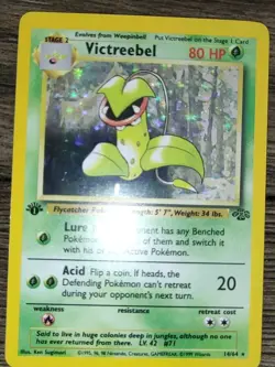 Jungle Victreebel 1st Edition 14/64 Holo Rare Pokemon Card - Image 2