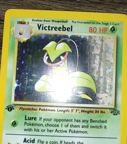 Jungle Victreebel 1st Edition 14/64 Holo Rare Pokemon Card - Image 3