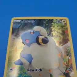 2023 Pokemon TCG Mareep GG34/GG70 Crown Zenith Full Art Holo Rare Card - Image 4