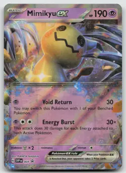 Mimikyu ex Promo Holofoil SV: Scarlet & Violet Promo Cards SVP004 NM - Image 1
