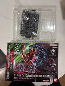 Bandai Premium Card Collection GQuuuuuuX Gundam Assemble Set PC02A (NO CARDS) - Image 1
