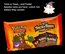 Pokemon TCG: Trick or Trade BOOster Bundle - 35 MiniPacks Of 3 Cards Each - Image 1