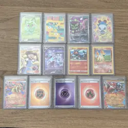 Pokemon Card Lot! 13 Card Lot! Holo Tcg! Charizard Mewtwo Rare Promo Fast Ship - Image 1