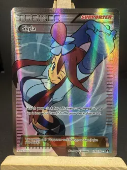 Skyla - 122/122 - Pokemon Breakpoint Full Art Ultra Rare Card LP - Image 1