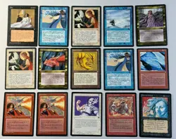 MTG 75+ Vintage Card Lot - Chronicles, Urza’s, Homeland, Onslaught & More HP-LP - Image 2