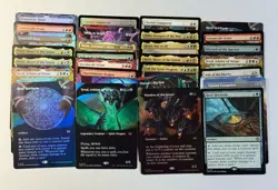 MTG Tarkir Dragonstorm 28x Card Lot TDM/TDC - Lots of R/M, Borderless, & Foil - Image 1