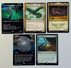 MTG Tarkir Dragonstorm 28x Card Lot TDM/TDC - Lots of R/M, Borderless, & Foil - Image 5