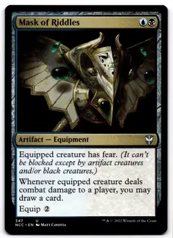 Mask of Riddles U Commander: Streets of New Capenna 347 NCC - Image 1