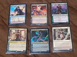 MTG Planeswalker x6 Oko the Trickster(FOIL)Tyvar Jubilant Brawler/Calix Destiny - Image 1