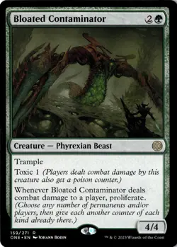 Bloated Contaminator R Phyrexia: All Will Be One 159 NM - Image 1