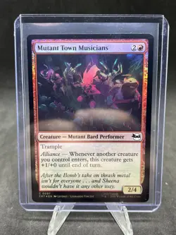 MTG: Teenage Mutant Ninja Turtles - Mutant Town Musicians #97 - FOIL - Image 1