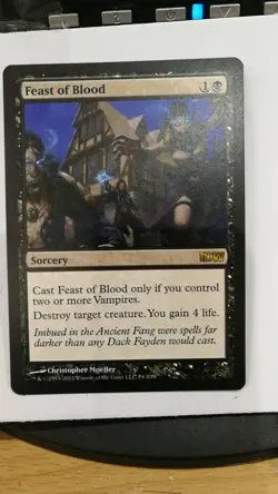 Feast of Blood (MTG Magic: the Gathering) IDW Alt Art Comic Promo - Image 1