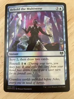 MTG Behold the Multiverse Kaldheim #046/285 FOIL Common NM/M - Image 1