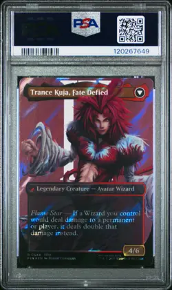 2025 MTG FINAL FANTASY KUJA, GENOME SORCERER/TRANCE KUJA, FATE DEFIED PSA 10 - Image 2