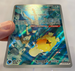 Pokemon Destined Rivals Misty's Psyduck #193 Illustration Rare - Clean! - Image 4