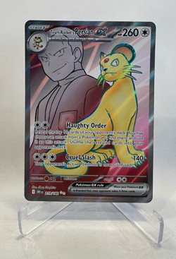 Pokemon Destined Rivals Team Rocket ex Ultra Rare Lot/3 - Persian + Crobats! - Image 2