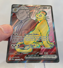 Pokemon Destined Rivals Team Rocket ex Ultra Rare Lot/3 - Persian + Crobats! - Image 4