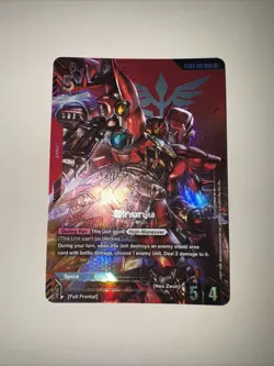 Gundam TCG Sinanju Alt Art ST03-001 LR+ Pack Fresh English CCG Card Game - Image 1