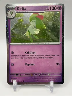 Pokemon TCG Mega Evolutions - Kirlia Cosmos Holo 059/132 - Image 1