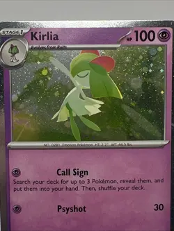 Pokemon TCG Mega Evolutions - Kirlia Cosmos Holo 059/132 - Image 2