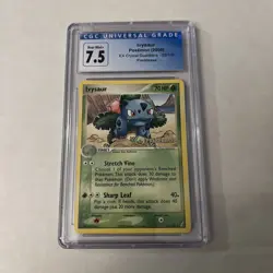 Pokemon EX Crystal Guardians Ivysaur 2006 #35/100 Rare CGC 7.5 Near Mint + - Image 1