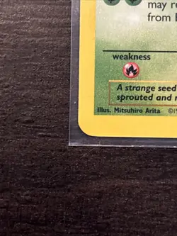 Vintage Pokemon Card - 2000 Pokemon TCG - Base Set 2 BULBASAUR 67/130 NM/LP - Image 2