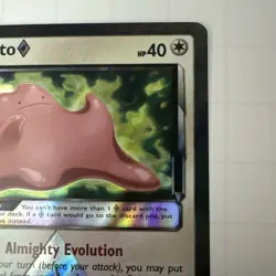 Ditto Prism Star 154/214 Sun & Moon-Lost Thunder Holo Pokemon TCG Near Mint - Image 5