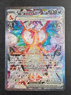 Charizard ex 223/197 - Pokemon Obsidian Flames Special Illustration - LP - Image 1