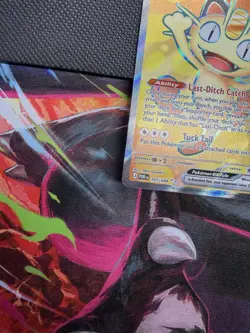 Meowth ex 107/088 FULL ART ULTRA RARE HOLO Perfect Order Me03 Pokemon English EN - Image 5