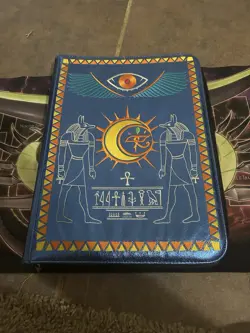 RARE Mana Moon Lunar Tome 9-Pocket Trading Card Binder Amanda LaPalme Manamoon - Image 1