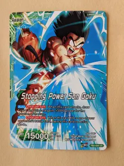 STOPPING POWER SON GOKU-DRAGON BALL SUPER CARD GAME-TB2-034 UNCOMMON - Image 1