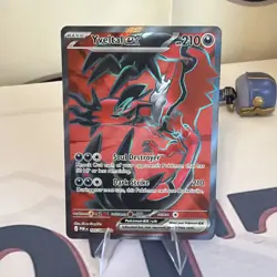 2026 Pokemon Perfect Order Yveltal EX 105/88 Full Art Double Rare - Image 1
