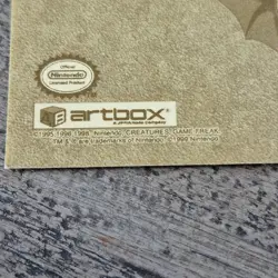 Vintage 1999 Artbox Pokemon Golbat G16 Gold Sticker Series 1 Prism Holograph - Image 4