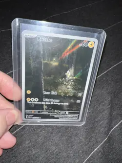 Pokemon TCG Blitzle Illustration Rare 195/182 Paradox Rift NM/M - Image 1