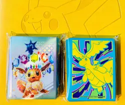 Ascended Heroes & Prismatic ETB Card Sleeves 65 Count New Sealed Pokemon TCG - Image 1