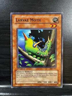 YuGiOh TCG | Larvae Moth - MRD-007 | 1st Edition | NM - Image 1