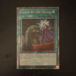 Yu-Gi-Oh Called by the Grave RA01-EN057 1st Edition Quarter Century - Image 1