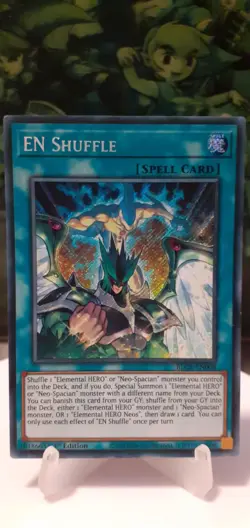 EN Shuffle SECRET RARE 1st Ed VLP BLCR-EN008 - Image 1