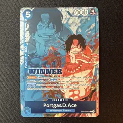 Portgas.D.Ace (Winner Pack 2024 Oct.-Dec.) OP07-053 One Piece Promotion - Image 1