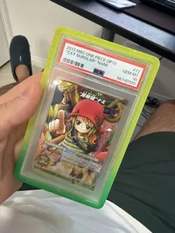 PSA 10 Nami 2012 MIRACLE BATTLE CARDDASS Foil One Piece Card #72 - Image 1