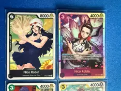 Nico Robin One Piece TCG ST26-003 Super Rare+OP02/OP07 Uncommon+more - PWE - Image 3
