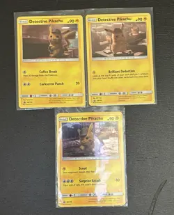 Pokemon Detective Pikachu Promo Cards X3 Lot of 3 NM/M - Image 1