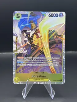 SHIPS TODAY ONE PIECE Borsalino Eb04-058 SR Adventure On Kami’s Island OP15 ENG2 - Image 1