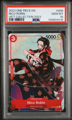 2023 ONE PIECE GIFT COLLECTION 2023 #008 NICO ROBIN PSA 10 - Image 1
